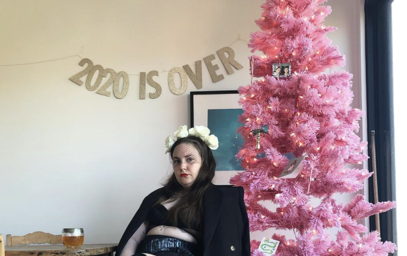 As 2020 wraps up, Lena Dunham and other stars are reflecting on a rough year. (Photo: Lena Dunham Instagram)