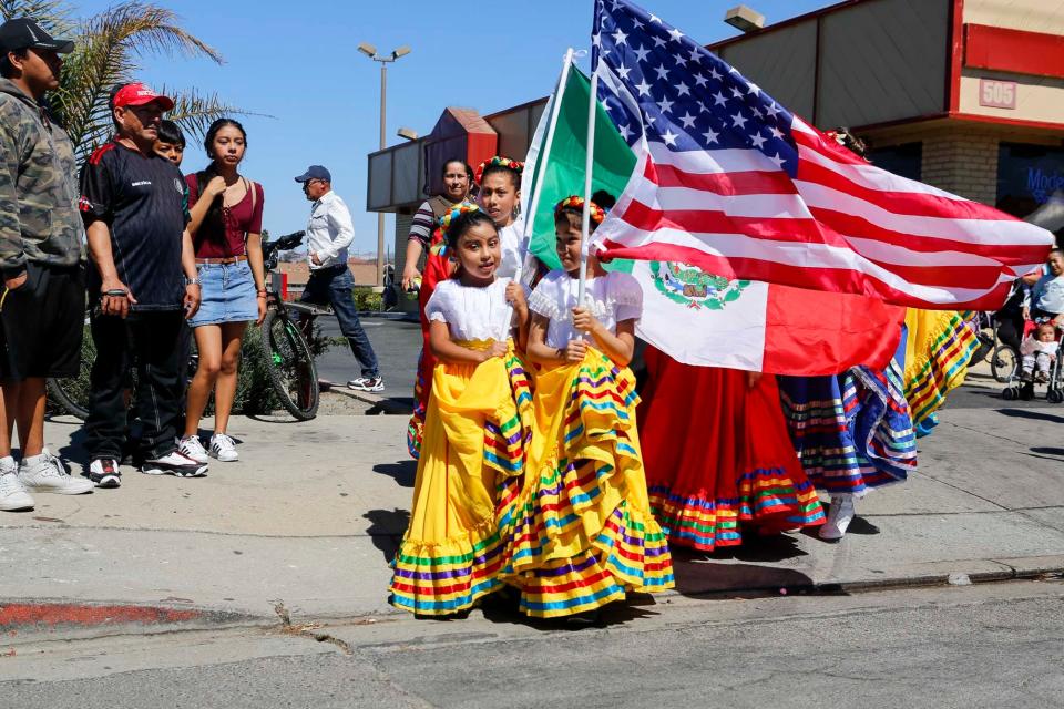 A photo from September 16, 2018 from when the Cultural Committee of Salinas (Comite Cultural De Salinas) hosted its annual El Grito Festival on the corner of East Alisal Street and South Madeira Avenue to celebrate Mexican Independence Day.