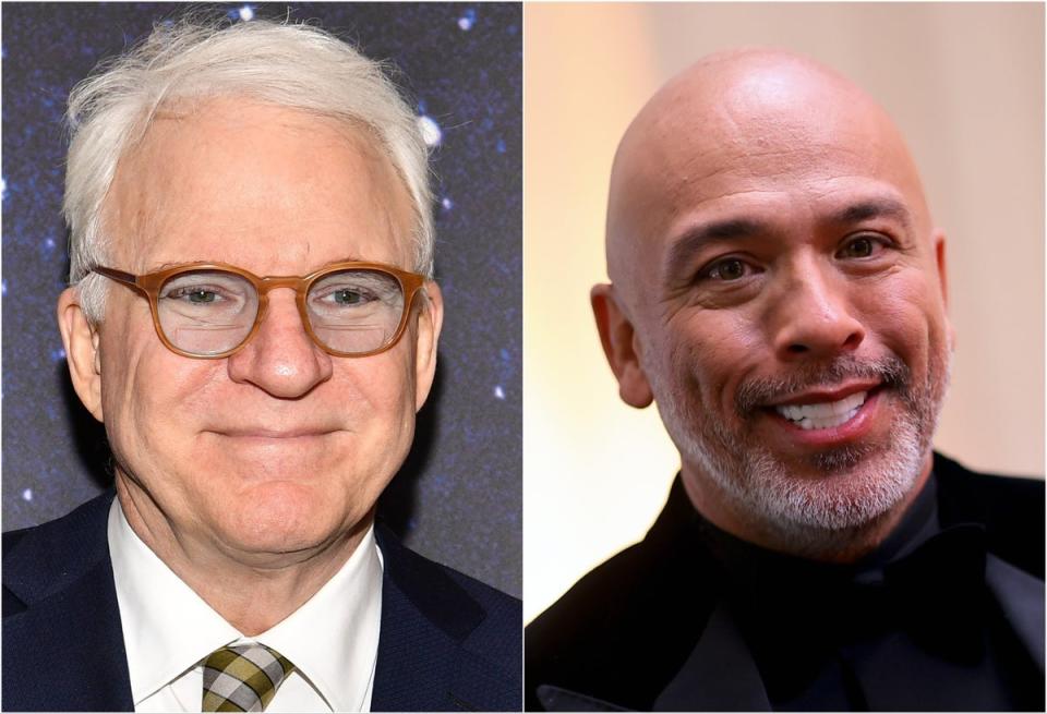 Steve Martin (left) and Jo Koy (Getty Images)