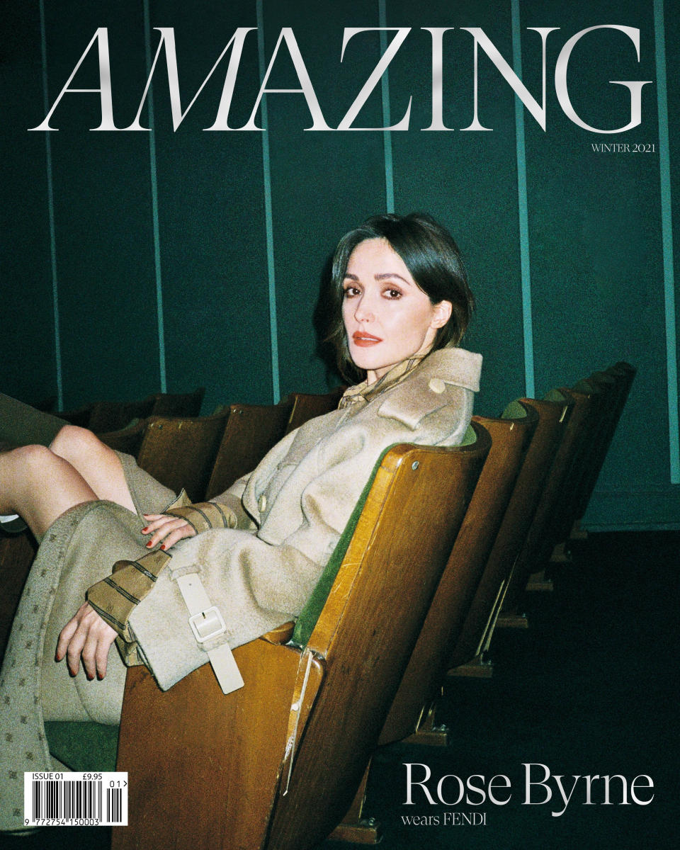 Rose Byrne fronts the launch issue of Amazing magazine. - Credit: Courtesy