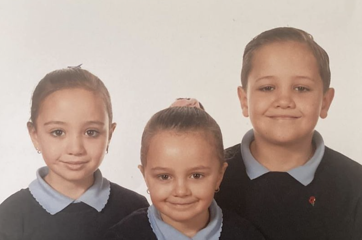 Missing siblings, from left to right, Aasiyah Aljehani, 6, Maimunah Aljehani, 4, and Khalid Aljehani, 8. (Reach)