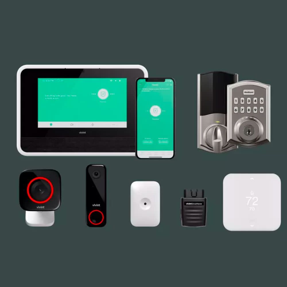 <p><a href="https://www.vivint.com/packages/home-security" rel="nofollow noopener" target="_blank" data-ylk="slk:Shop Now;elm:context_link;itc:0;sec:content-canvas" class="link rapid-noclick-resp">Shop Now</a></p><p>Smart Home Premium Plus</p><p>$106.47</p><p>vivint.com</p>