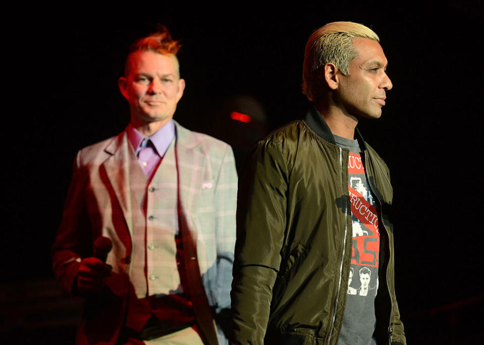 Adrian Young and Tony Kanal of No Doubt