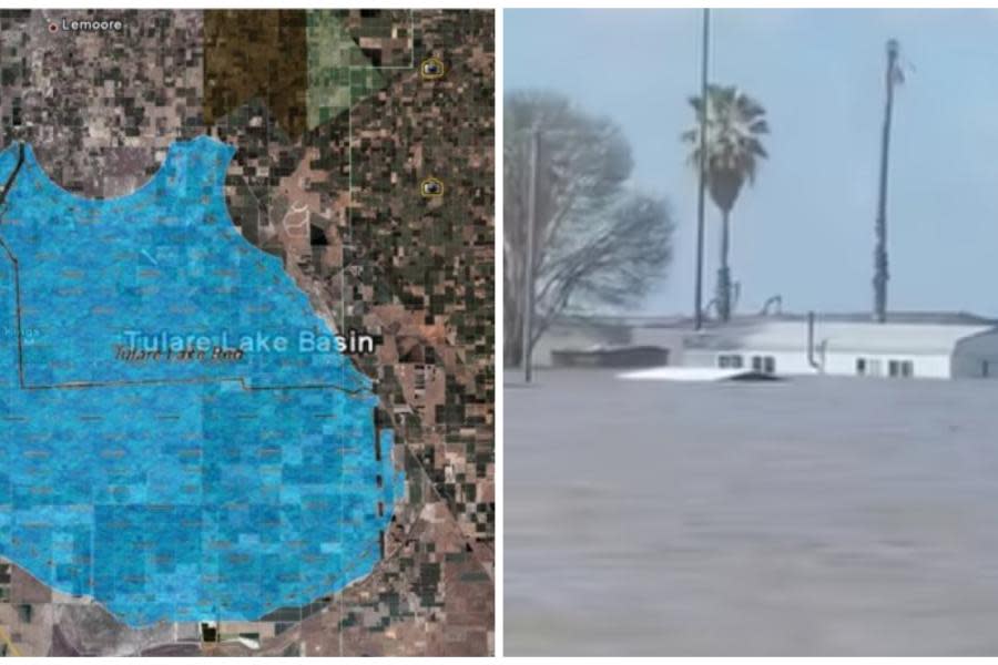 “Lago fantasma” en California podría regresar debido a lluvias intensas 
