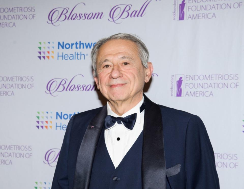 Dr. Tamer Seckin, an NYC board-certified gynecologist and laparoscopic surgeon, is pictured at the Blossom Ball, EndoFound’s largest annual fund-raiser.