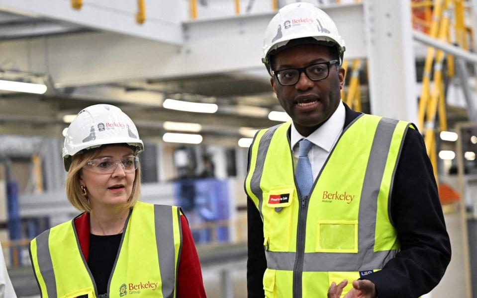 Liz Truss and Kwasi Kwarteng are facing pressure from some Tory MPs - Dylan Martinez/AFP