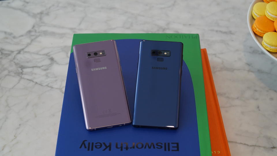 Samsung’s Galaxy Note 9 only gets a slight facelift compared to the Note 8.