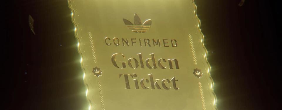 adidas golden ticket confirmed creators club graphic icon