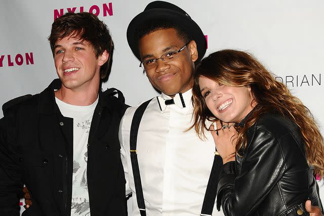 <p>Jason LaVeris/FilmMagic</p> Matt Lanter, Tristan Wilds and Shenae Grimes in 2009