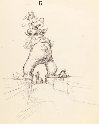 <p>Heritage Auctions</p> Disneyland concept art