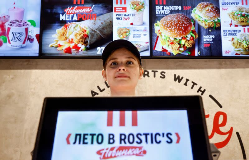 Russia brings back Rostic's restaurants after KFC sells up