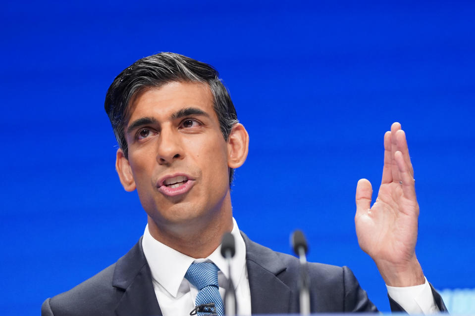 In a speech at the IMF, UK Chancellor Rishi Sunak said 'the most important thing we can do to safeguard the economic recovery and protect the British people’s lives and livelihoods, is for everyone to get boosted now.' Photo: PA