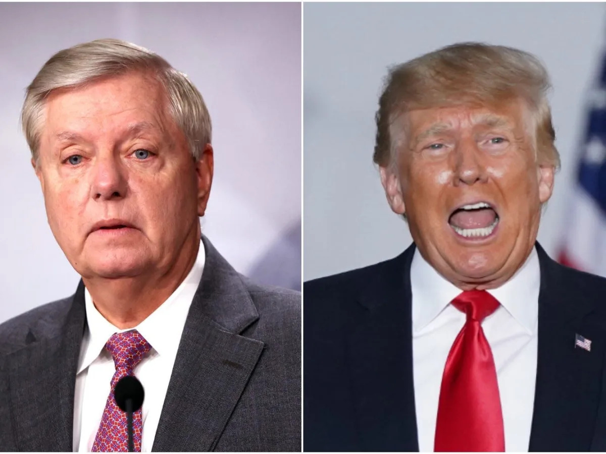 New audio tapes have leaked of Sen. Lindsey Graham saying that Trump 'went too f..