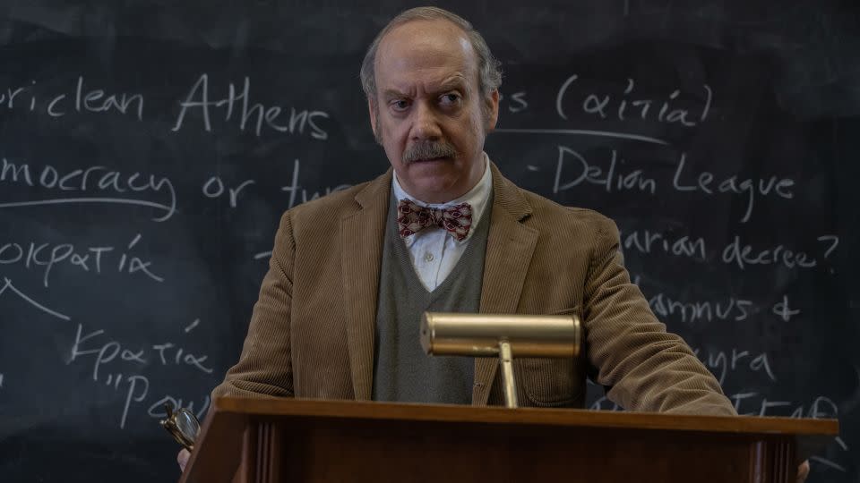 Paul Giamatti in "The Holdovers." - Seacia Pavao/Focus Features