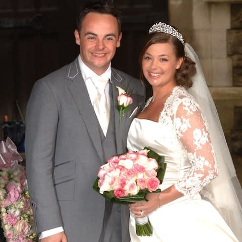 Ant McParlin and Lisa Armstrong have been married for 11 years but announced their split in Januray - Credit: PA