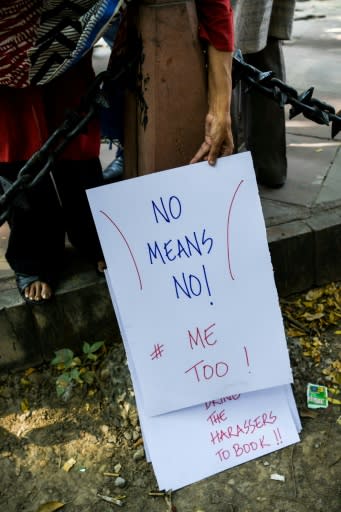 In Bollywood, women championing the #MeToo movement have faced a backlash,�campaigners say