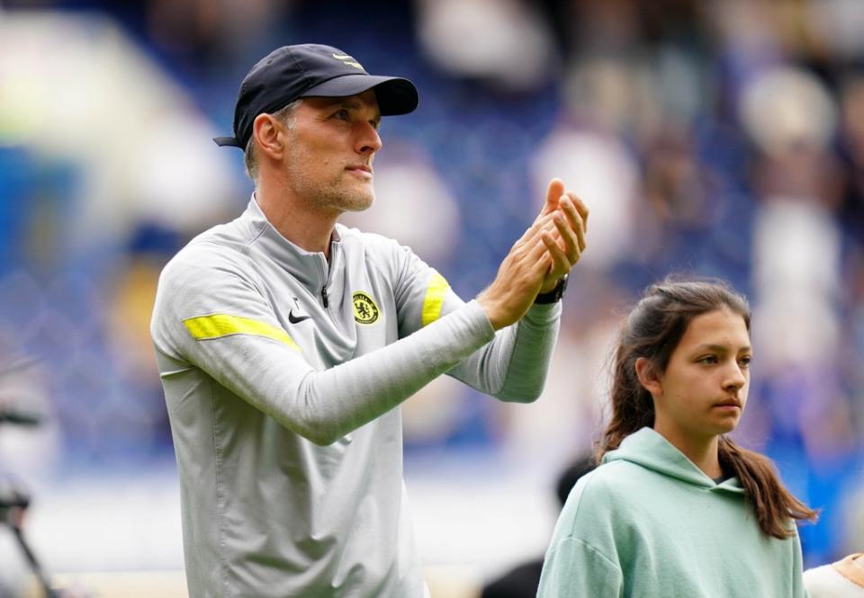 Thomas Tuchel admits Chelsea are at a disadvantage with their transfer situation (Adam Davy/Pa) (PA Wire)