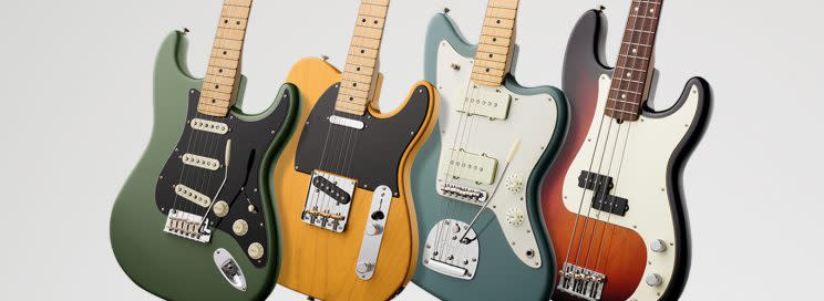 The American Professional series will make its official debut January 19 at NAMM 2017 in Anaheim, Calif. (Photo: Fender)