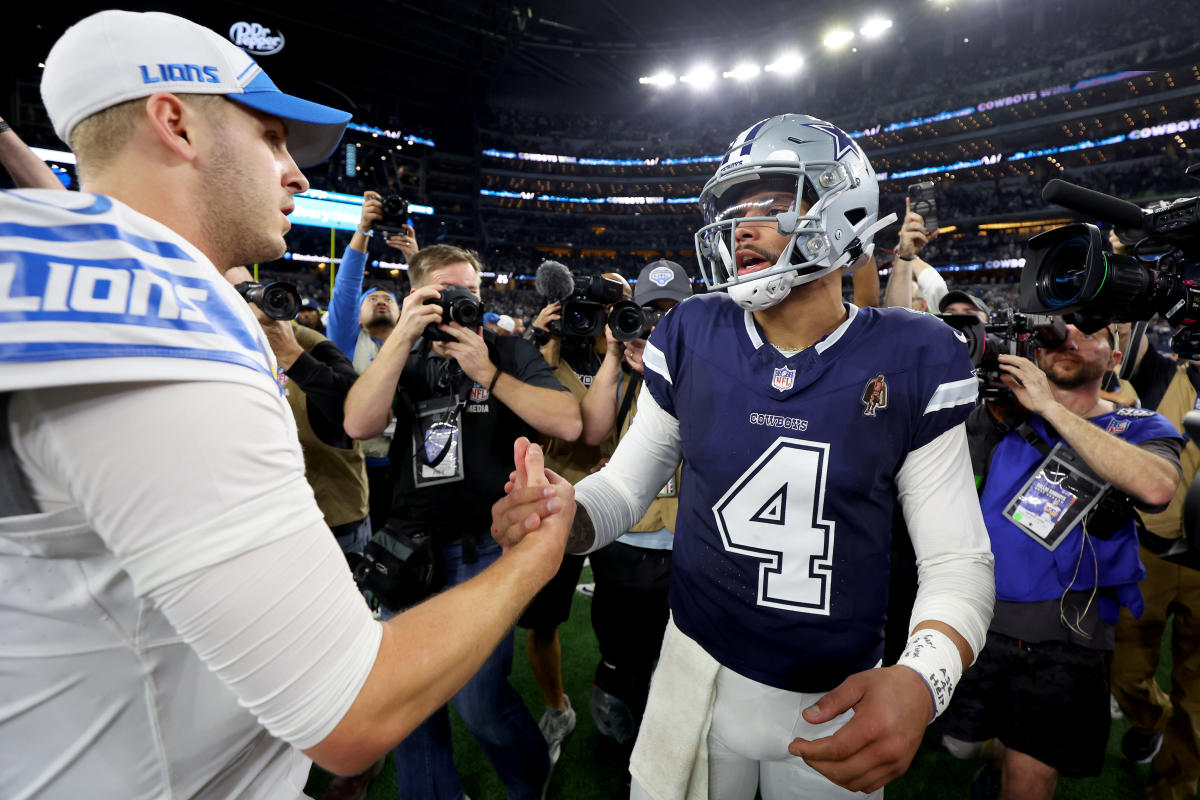 Where does Jared Goff's $212M extension leave Dak Prescott and Cowboys? -  Yahoo Sports