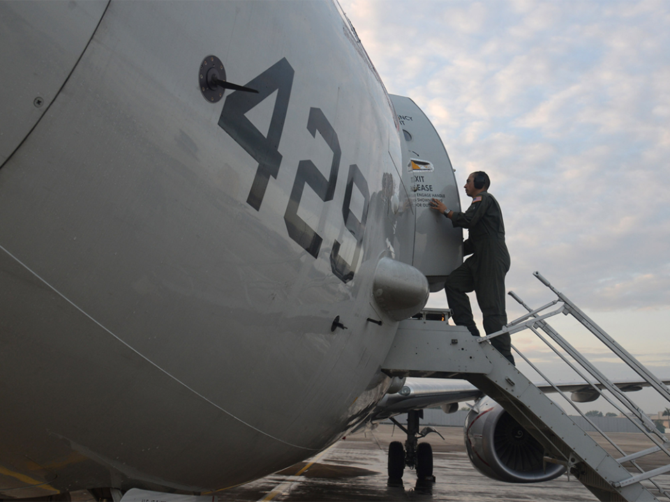  A Boeing P-8A Poseidon