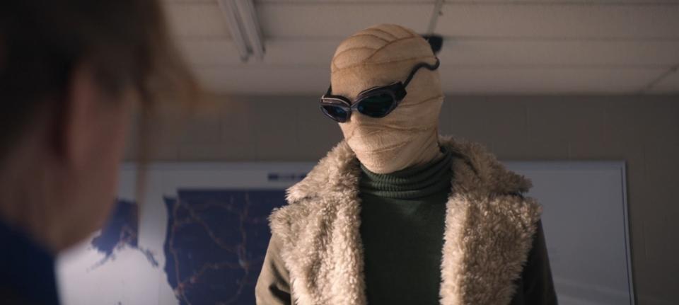 Matthew Zuk as the Negative Man