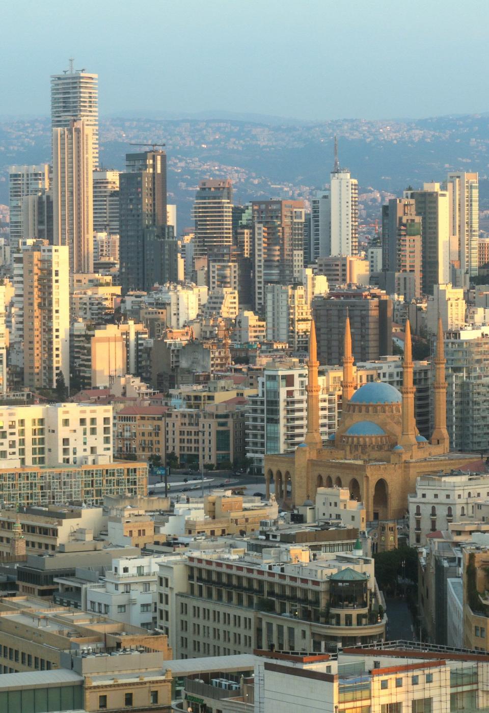 cityscape in Lebanon