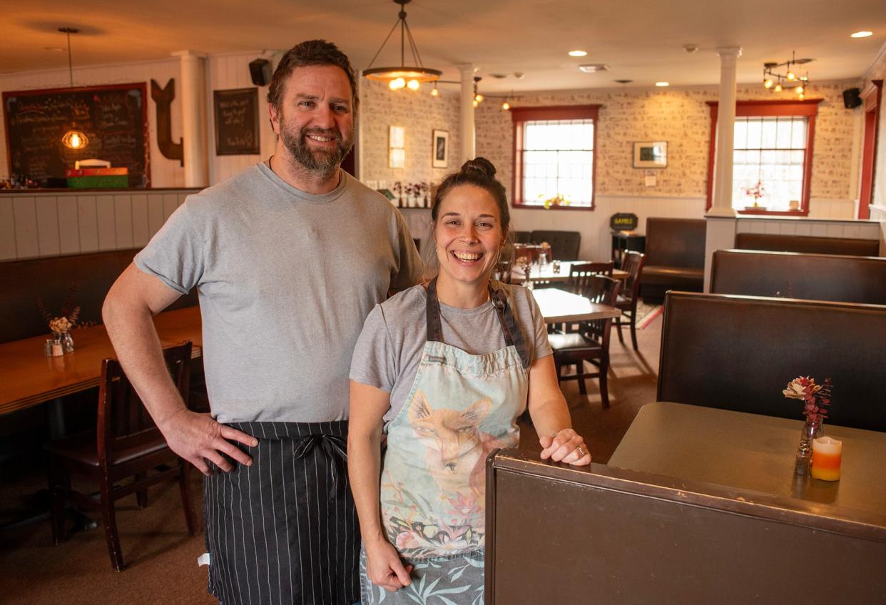 Jada and Dewey McConologue are owners of Café on the Common.