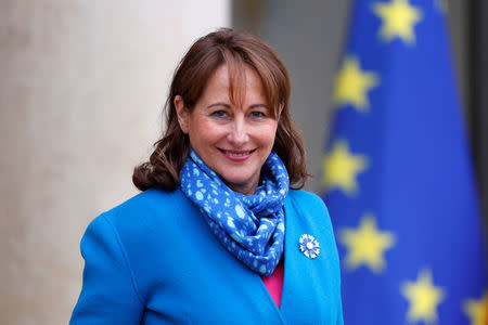 French Minister for Ecology, Sustainable Development and Energy Segolene Royal leaves the Elysee Palace in Paris, France, following the weekly cabinet meeting November 9, 2016. REUTERS/Charles Platiau/File Photo