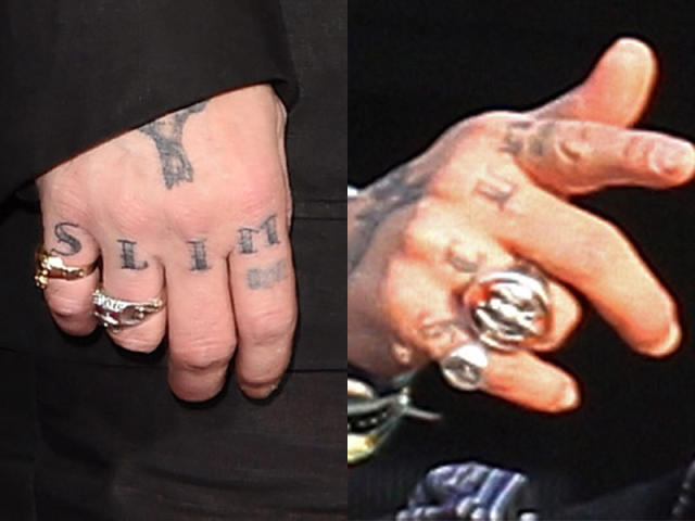 johnny depp hand tattoos