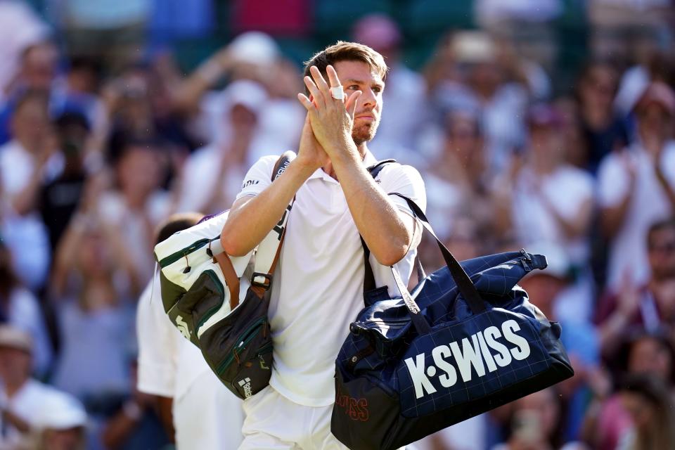 Cameron Norrie exited in the second round (PA Wire)