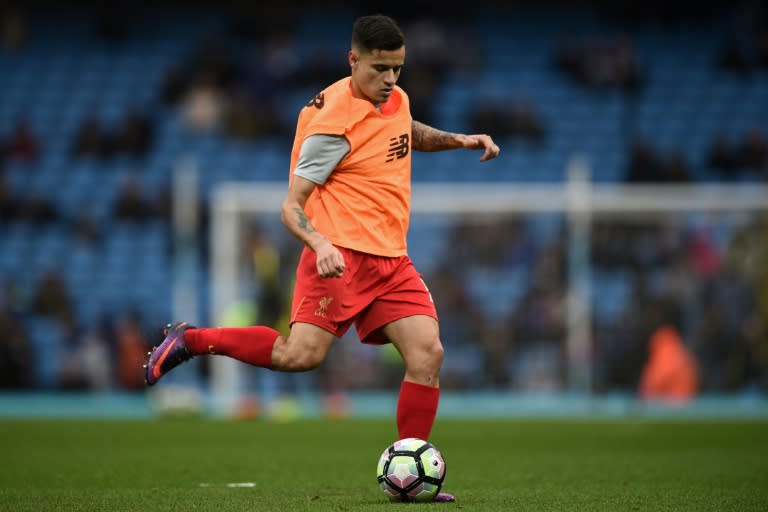 Liverpool's Brazilian midfielder Philippe Coutinho (pictured) is Barcelona's top target to replace Neymar following the Brazilian's world record switch to Paris Saint Germain