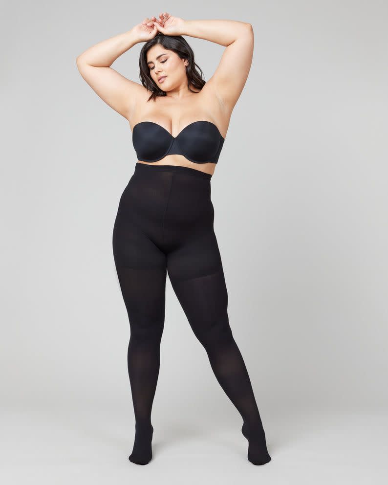 <p><strong>spanx</strong></p><p>spanx.com</p><p><strong>$38.00</strong></p><p><a href="https://go.redirectingat.com?id=74968X1596630&url=https%3A%2F%2Fspanx.com%2Fproducts%2Ftight-end-tights-high-waisted%3Fvariant%3D39774427775187%26queryID%3Dcfcf43827fb2c47741228117fa464052&sref=https%3A%2F%2Fwww.cosmopolitan.com%2Fstyle-beauty%2Ffashion%2Fg42109810%2Fbest-tights%2F" rel="nofollow noopener" target="_blank" data-ylk="slk:Shop Now" class="link ">Shop Now</a></p><p>Prefer wearing your tights hiked up so high, you can easily tuck 'em into your bra? Yeah, same. This Spanx pair is legitimately long waisted enough to banish annoying bulges between bra and tights, with the brand’s signature shaping support on your peach, thighs, and stomach.<br><br><strong>Glowing Review: </strong>"I bought four pairs of these tight for work about four years ago. I’m a flight attendant so I’m always on the go and it’s easy to get runs and snags. Not with these tights! They finally started to wear out after all this time so I just replaced them with four more pairs. They also fit well and are extremely comfortable."</p>