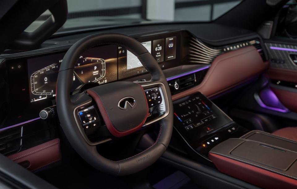 2025 infiniti qx80 interior