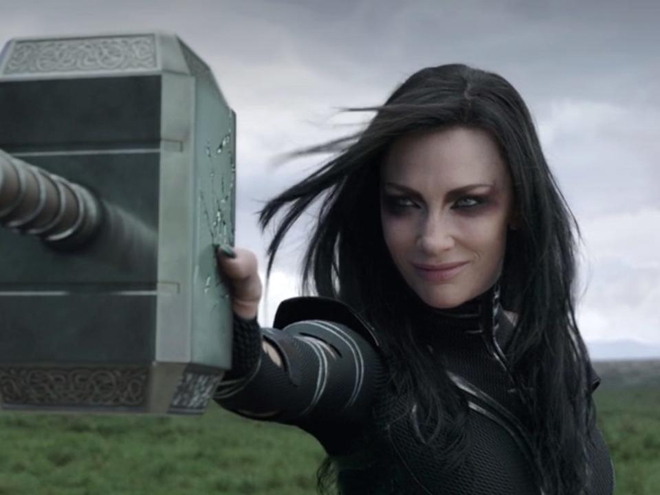 thor ragnarok hela hammer