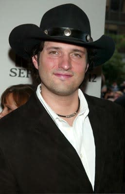 Robert Rodriguez at the New York premiere of Columbia's Once Upon a Time in Mexico