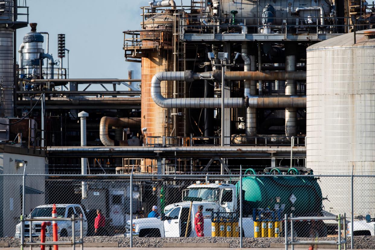 Chemical Plant Leak-Texas (© 2021 Houston Chronicle)