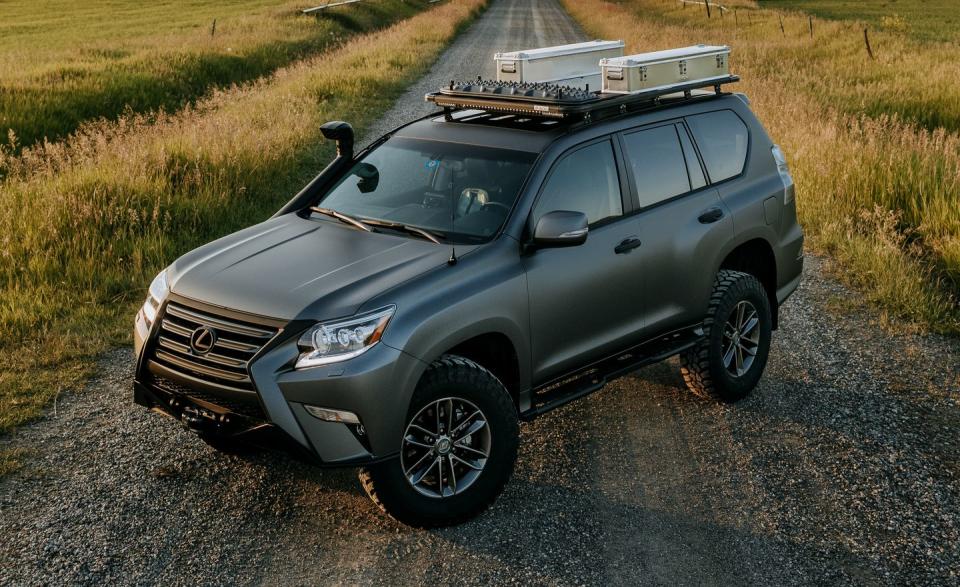 <p>Rumors concerning the next-generation <a href="https://www.caranddriver.com/lexus/gx" rel="nofollow noopener" target="_blank" data-ylk="slk:GX SUV;elm:context_link;itc:0;sec:content-canvas" class="link ">GX SUV</a> will excite off-road enthusiasts. Fitted with the name GX550, the new model will reportedly emphasize its 4x4 image in an attempt to compete with the Land Rover Defender and Mercedes-Benz G-class. It's likely to continue using body-on-frame platform, and could offer similar styling embellishments and accessories as the <a href="https://www.caranddriver.com/news/a28435716/lexus-gxor-concept-photos-info/" rel="nofollow noopener" target="_blank" data-ylk="slk:GXOR concept;elm:context_link;itc:0;sec:content-canvas" class="link ">GXOR concept</a> from 2019 (pictured). Like the LX, its sole engine offering will likely be the twin-turbo 3.4-liter V-6.</p>