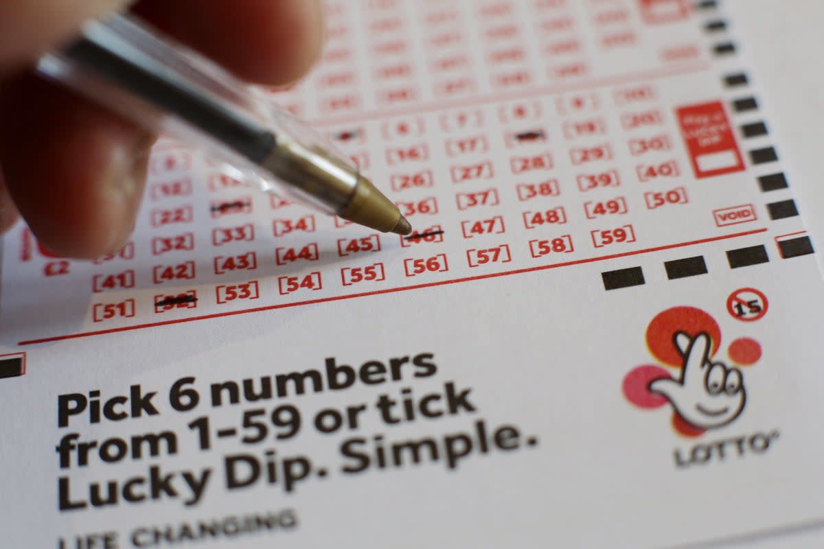 There was more than one millionaire made every day in 2022, the National Lottery said    (PA Archive)