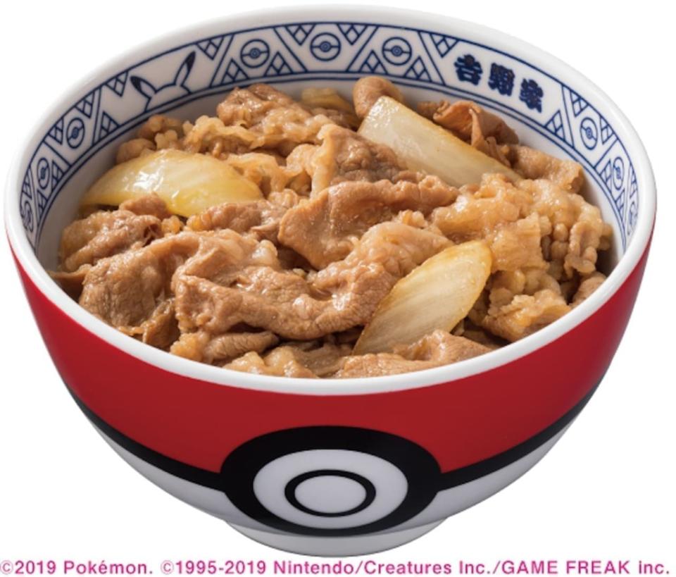 吉野家推出Pokemon寶可夢丼飯！有專用碗還附口袋怪獸