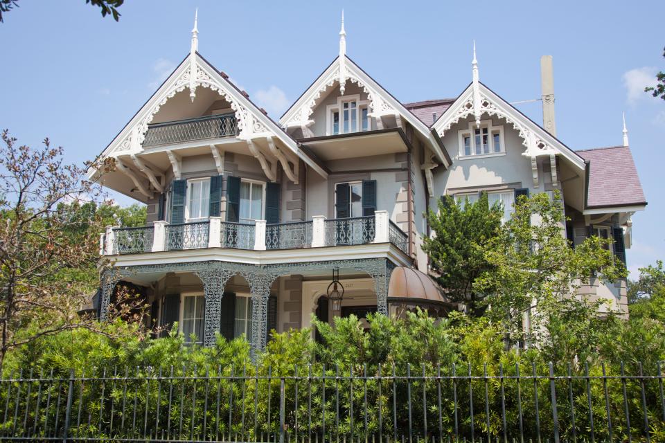 Bullock’s New Orleans home is a National Historic Landmark in Louisiana.