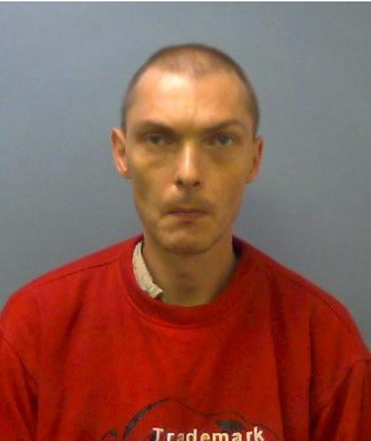 Mugshot of Craig Sturt, a stowaway charged for travelling from London to New York without documents (TVP Reading)