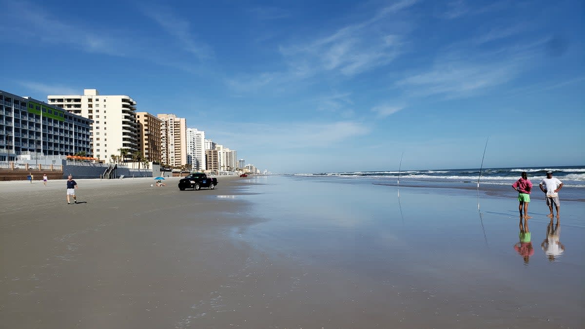 Daytona Beach is the main city in Florida’s ‘Fun Coast’ region (Simon and Susan Veness)