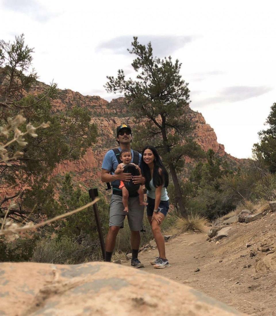 PHOTO: 3-year-old Journey Castillo completed her quest to visit all 63 of America’s national parks alongside her parents, Eric and Valerie Castillo. (Valerie Castillo & Eric Castillo)