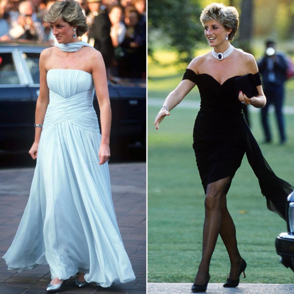 Princess Diana At The Cannes Film Festival; Princess Diana (1961 - 1997) arriving at the Serpentine Gallery