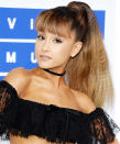 <p>One way to spice up your everyday look? Just add blunt bangs like Grande did to update her signature high pony. </p>