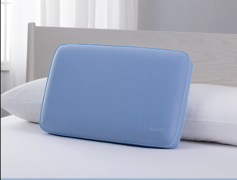 <p><a href="https://go.redirectingat.com?id=74968X1596630&url=https%3A%2F%2Fwww.walmart.com%2Fip%2FAllswell-AquaCool-Memory-Foam-Pillow-Standard-Queen-16-x-25-x-5-5%2F2424795926&sref=https%3A%2F%2Fwww.womenshealthmag.com%2Fhealth%2Fg46330402%2Fbest-cooling-pillows%2F" rel="nofollow noopener" target="_blank" data-ylk="slk:Shop Now;elm:context_link;itc:0;sec:content-canvas" class="link ">Shop Now</a></p><p>AquaCool Memory Foam Pillow</p><p>$49.97</p><span class="copyright">Courtesy of Retailer</span>