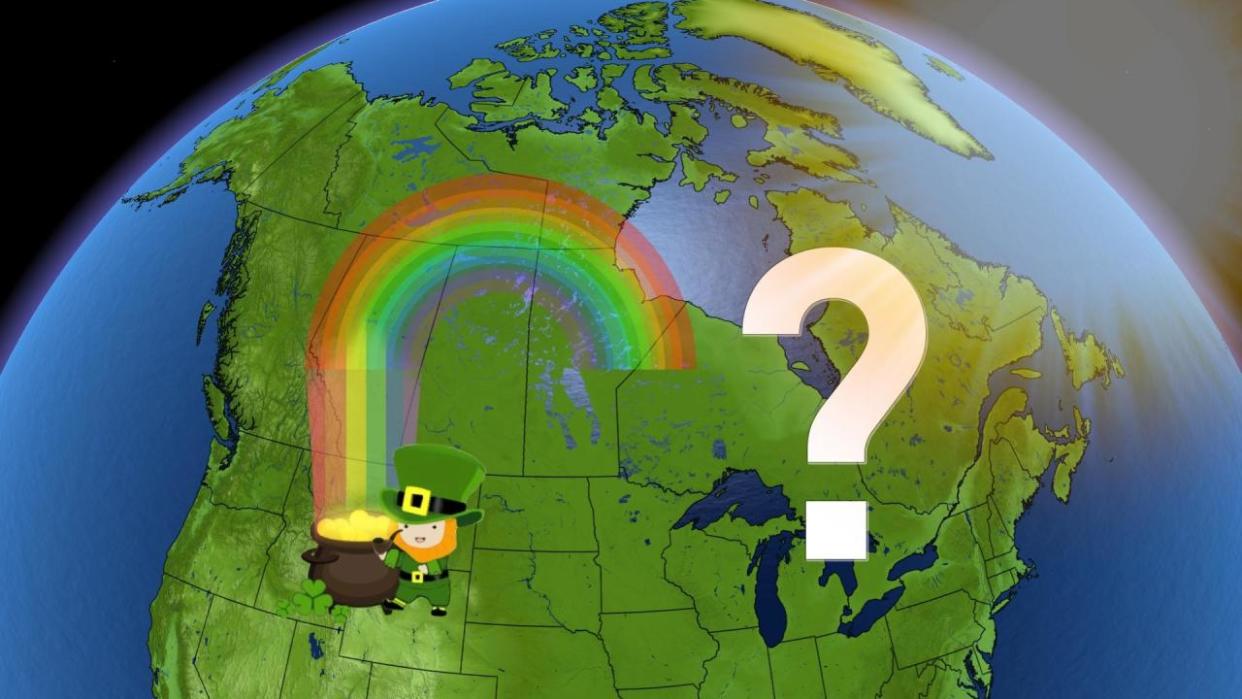 Your lucky town might score weather gold this St. Patrick’s Day