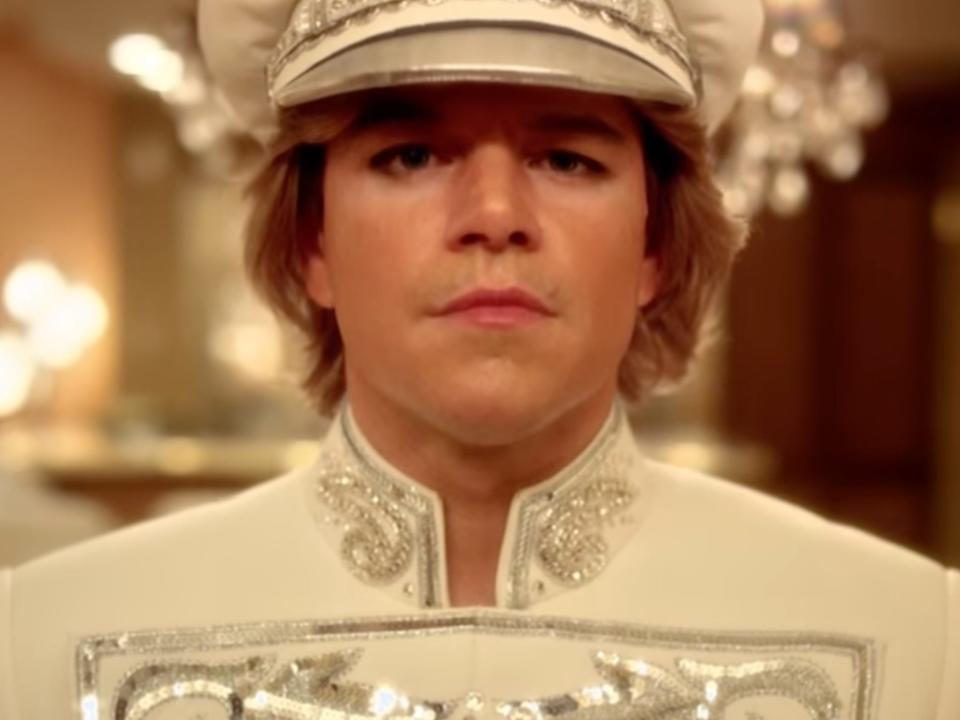 Matt Damon in "Behind the Candelabra" (2013).