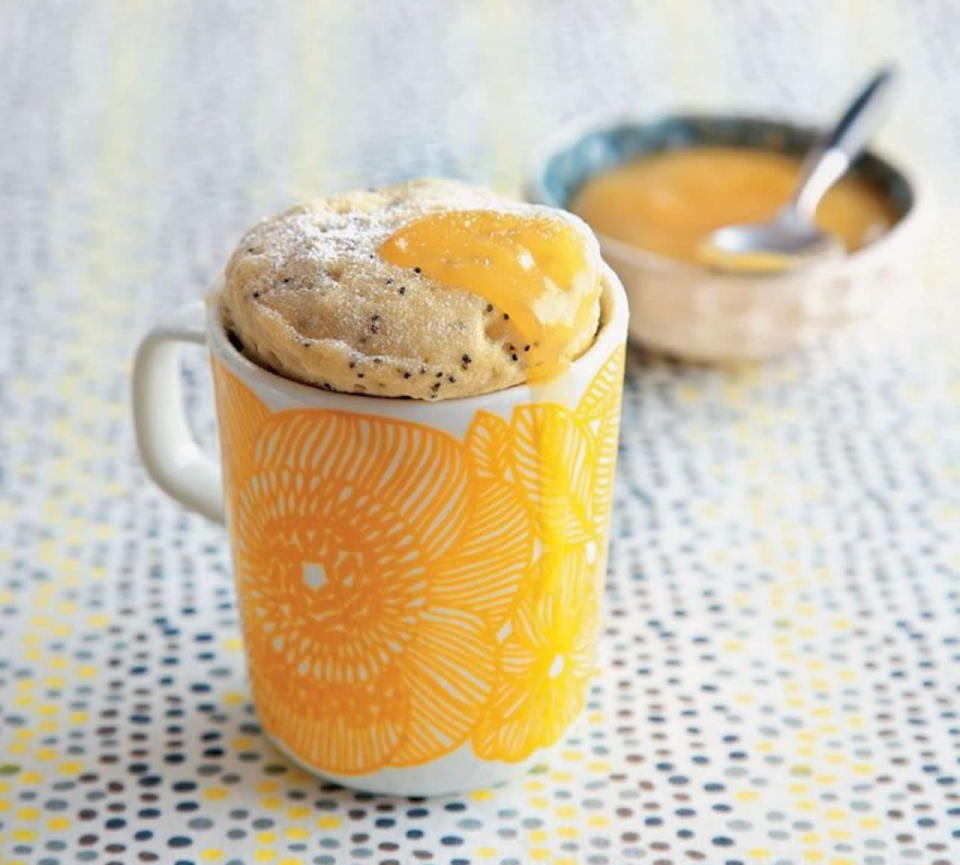 Poppy Seed and Lemon Mug Cake