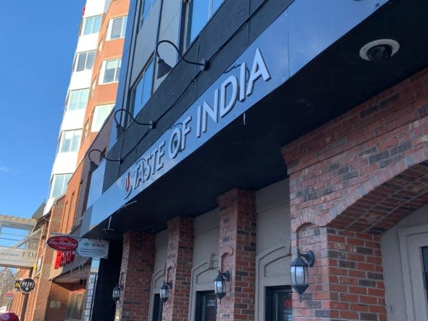 Taste of India restaurant on Kent Street in Charlottetown is listed as a potental COVID-19 exposure site.